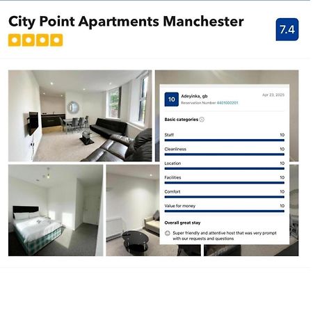 City Point Apartments Manchester Exterior foto